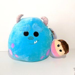 Squishmallows Sulley and Boo from Monsters Inc 10”